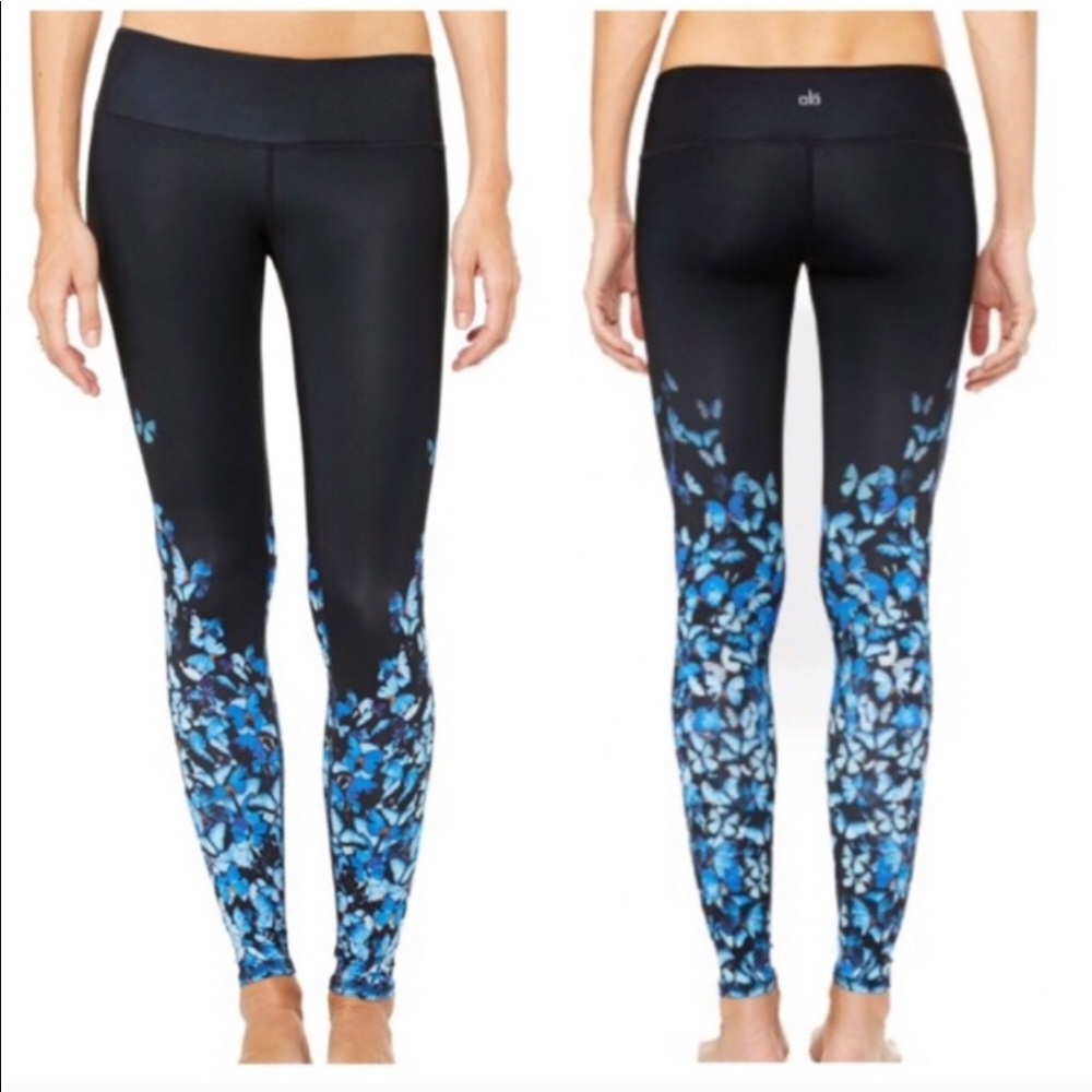 Alo Yoga Medium
Blue Butterfly Airbrush Leggings